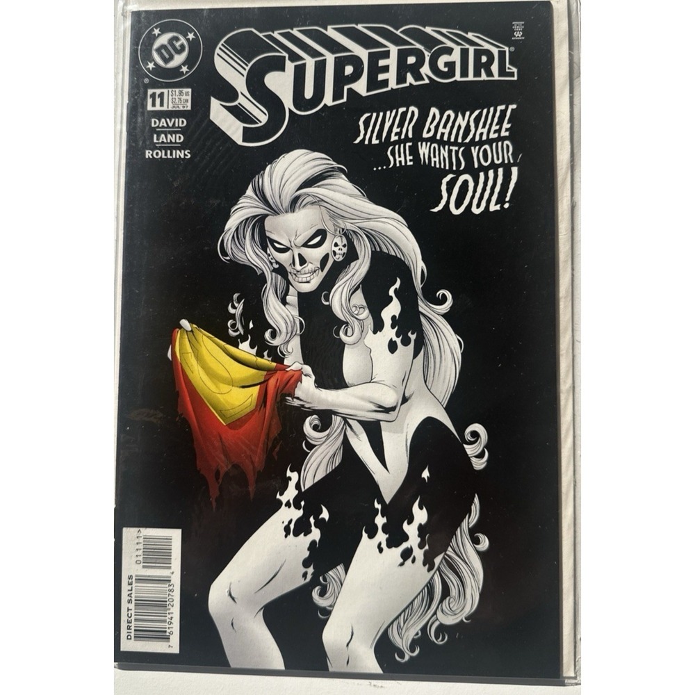 Supergirl #11 (1996) "Silver Banshee Wants Your Soul" David Land DC Comics (5N)
